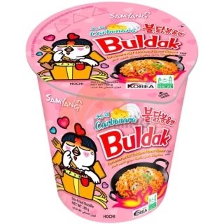 Samyang cup 80g nudle Hot Chicken Carbonara