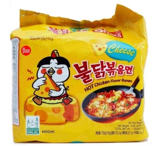 Samyang Buldak Chicken 5 x 140g Cheese