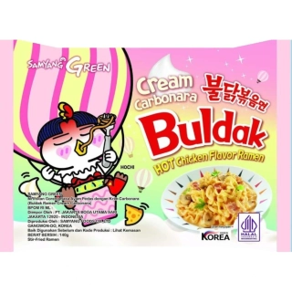Samyang Buldak Chicken 140g Cream Carbonara Ramen