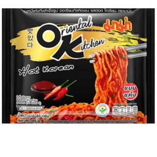 Mama (Oriental Kitchen) smažené nudle 85g Hot Korean