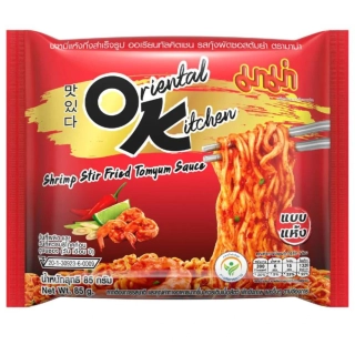 Mama (Oriental Kitchen) smažené nudle 85g Shrimp krevety